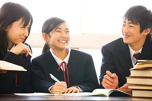 Les participants à un séjour linguistique ou d’échange